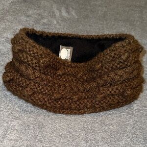 PUGS- Women’s Brown Knit Headband
